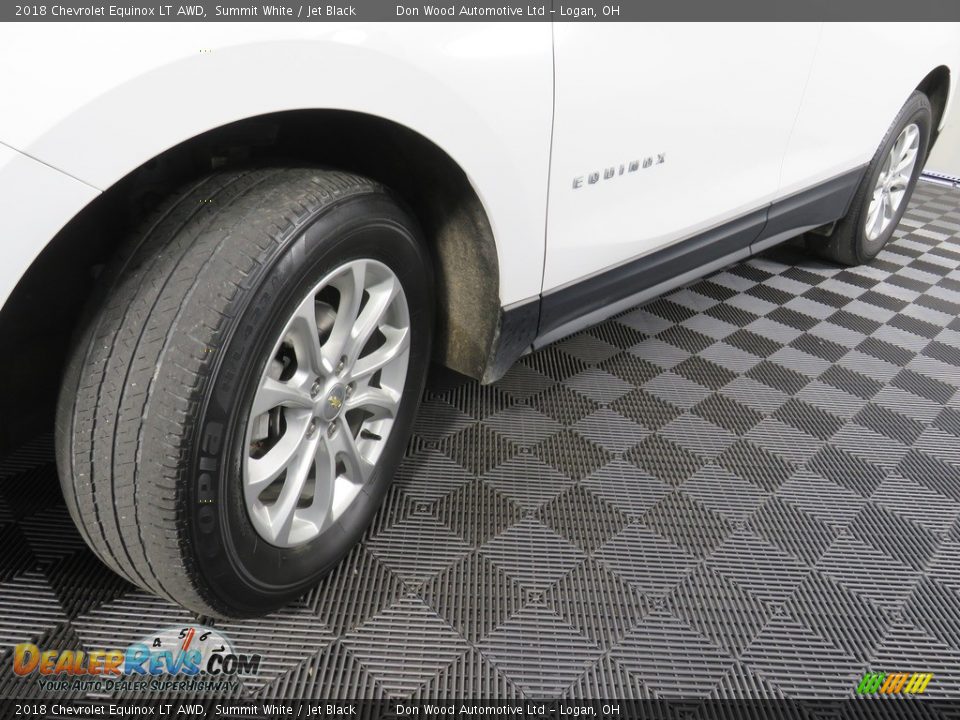2018 Chevrolet Equinox LT AWD Summit White / Jet Black Photo #9