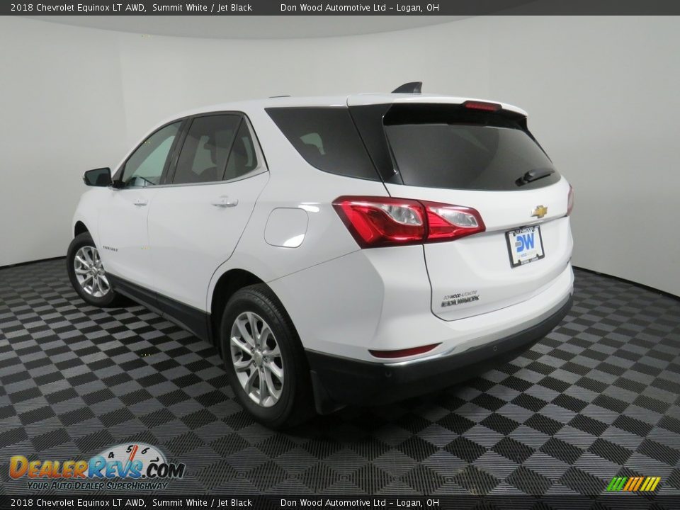 2018 Chevrolet Equinox LT AWD Summit White / Jet Black Photo #11