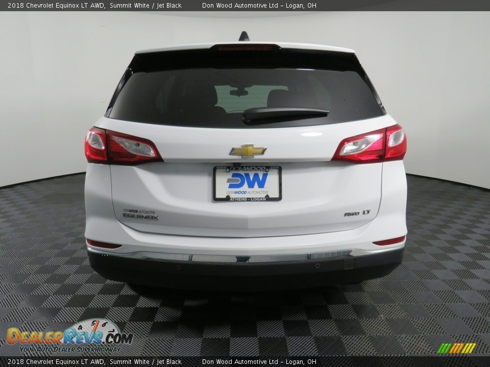 2018 Chevrolet Equinox LT AWD Summit White / Jet Black Photo #12