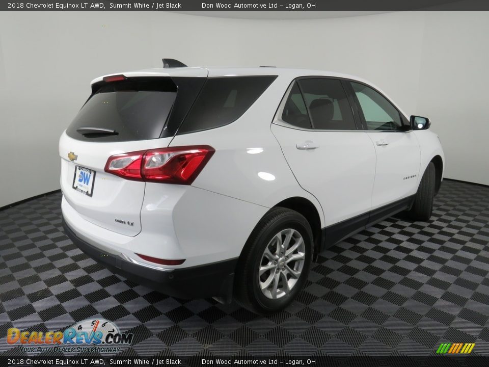 2018 Chevrolet Equinox LT AWD Summit White / Jet Black Photo #16