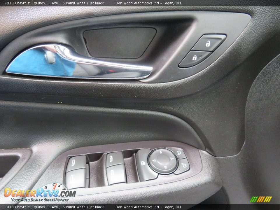 2018 Chevrolet Equinox LT AWD Summit White / Jet Black Photo #18