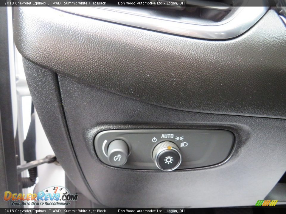 2018 Chevrolet Equinox LT AWD Summit White / Jet Black Photo #19