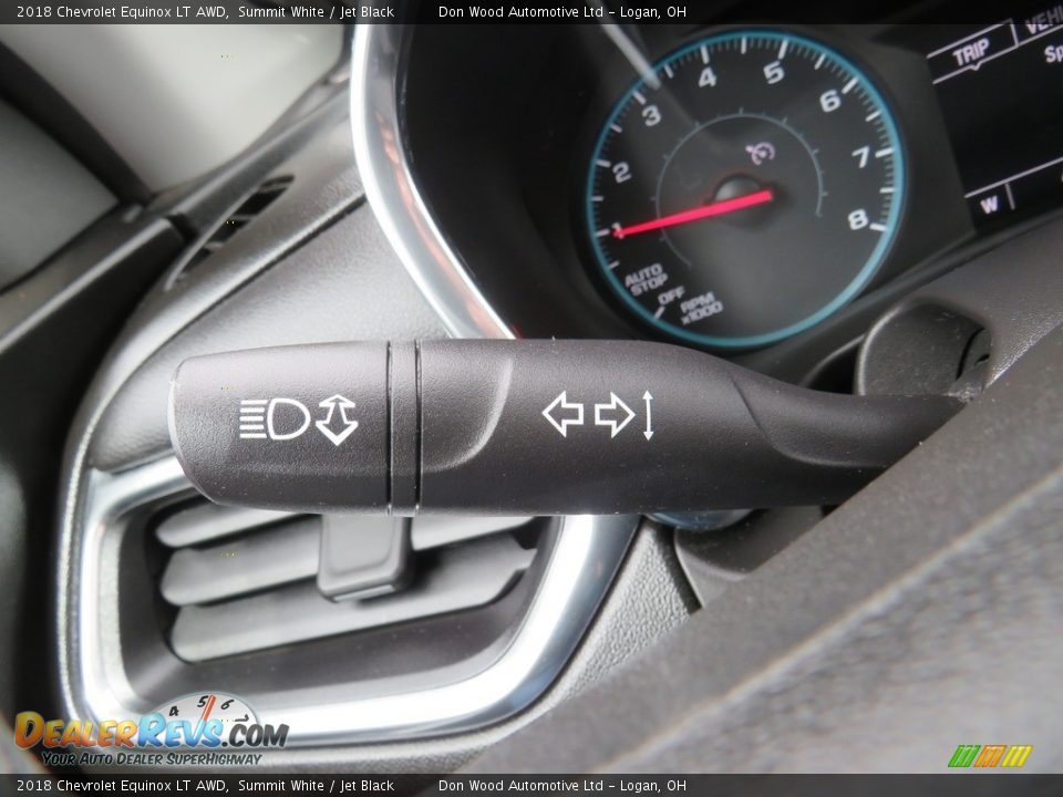 2018 Chevrolet Equinox LT AWD Summit White / Jet Black Photo #22