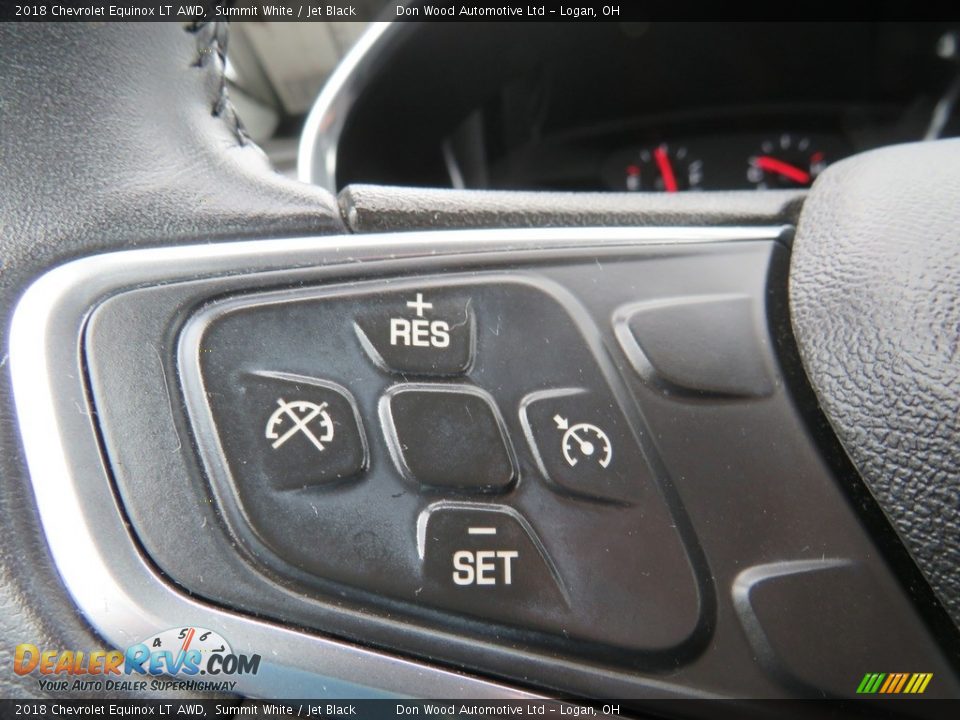 2018 Chevrolet Equinox LT AWD Summit White / Jet Black Photo #23