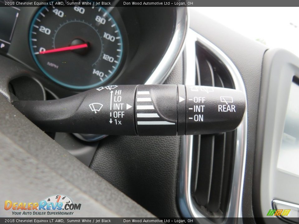 2018 Chevrolet Equinox LT AWD Summit White / Jet Black Photo #25