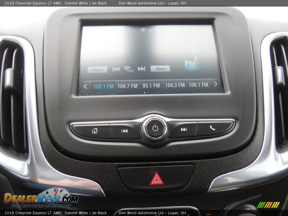 2018 Chevrolet Equinox LT AWD Summit White / Jet Black Photo #26