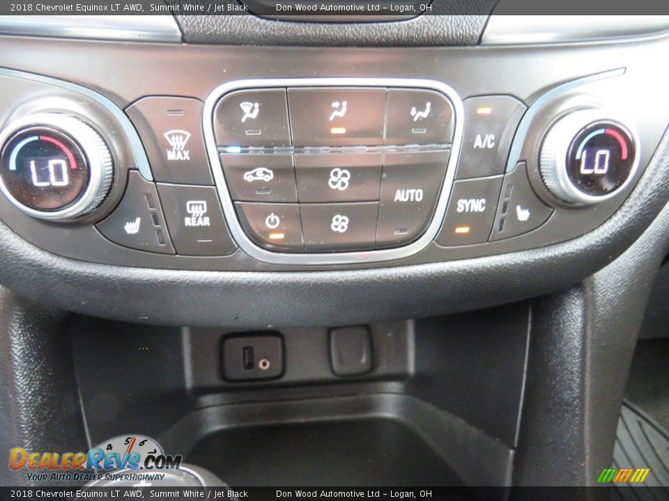 2018 Chevrolet Equinox LT AWD Summit White / Jet Black Photo #27