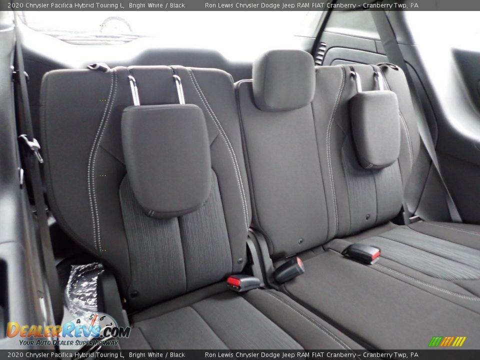 Rear Seat of 2020 Chrysler Pacifica Hybrid Touring L Photo #12