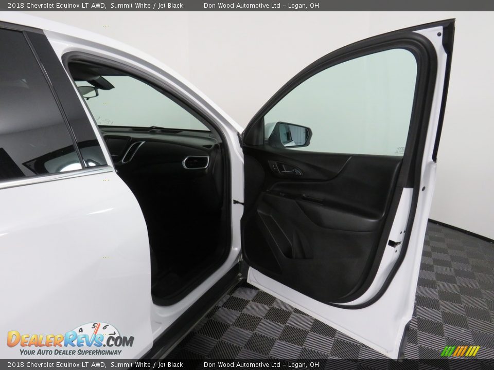 2018 Chevrolet Equinox LT AWD Summit White / Jet Black Photo #36
