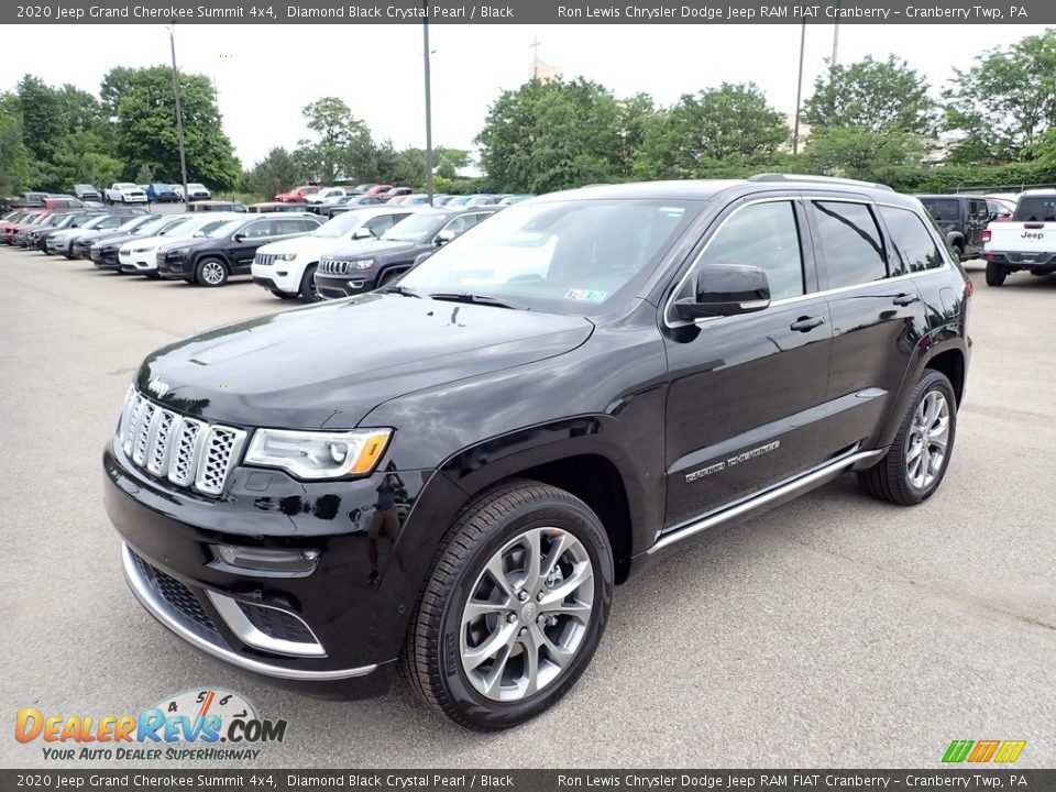 Front 3/4 View of 2020 Jeep Grand Cherokee Summit 4x4 Photo #1
