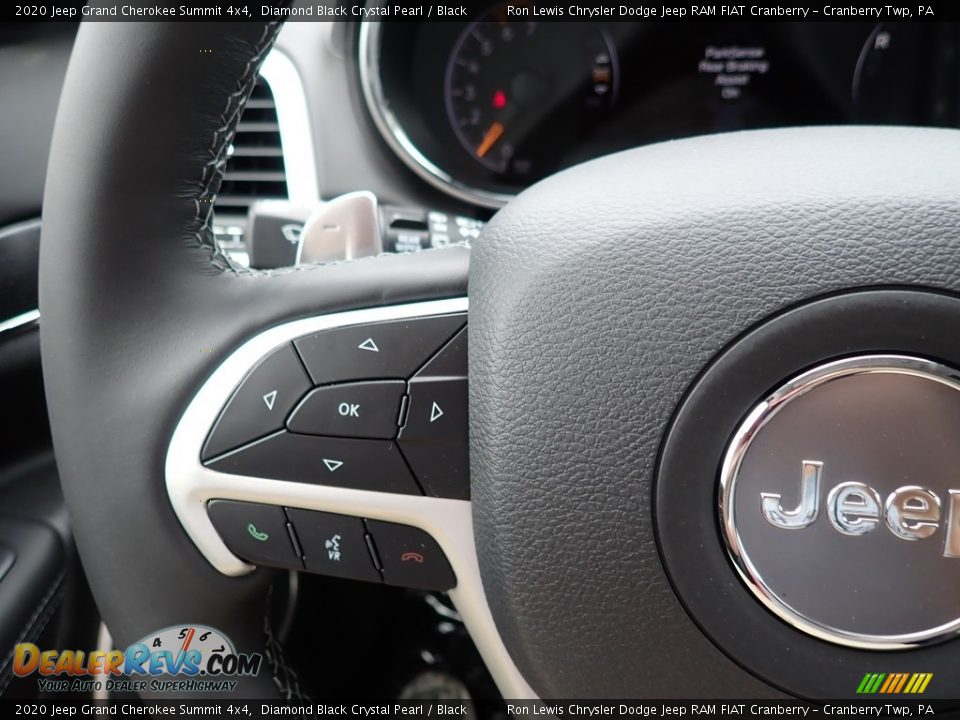 2020 Jeep Grand Cherokee Summit 4x4 Steering Wheel Photo #19