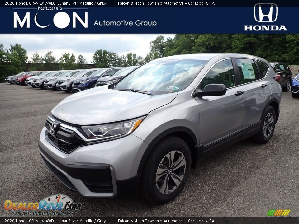 2020 Honda CR-V LX AWD Lunar Silver Metallic / Gray Photo #1