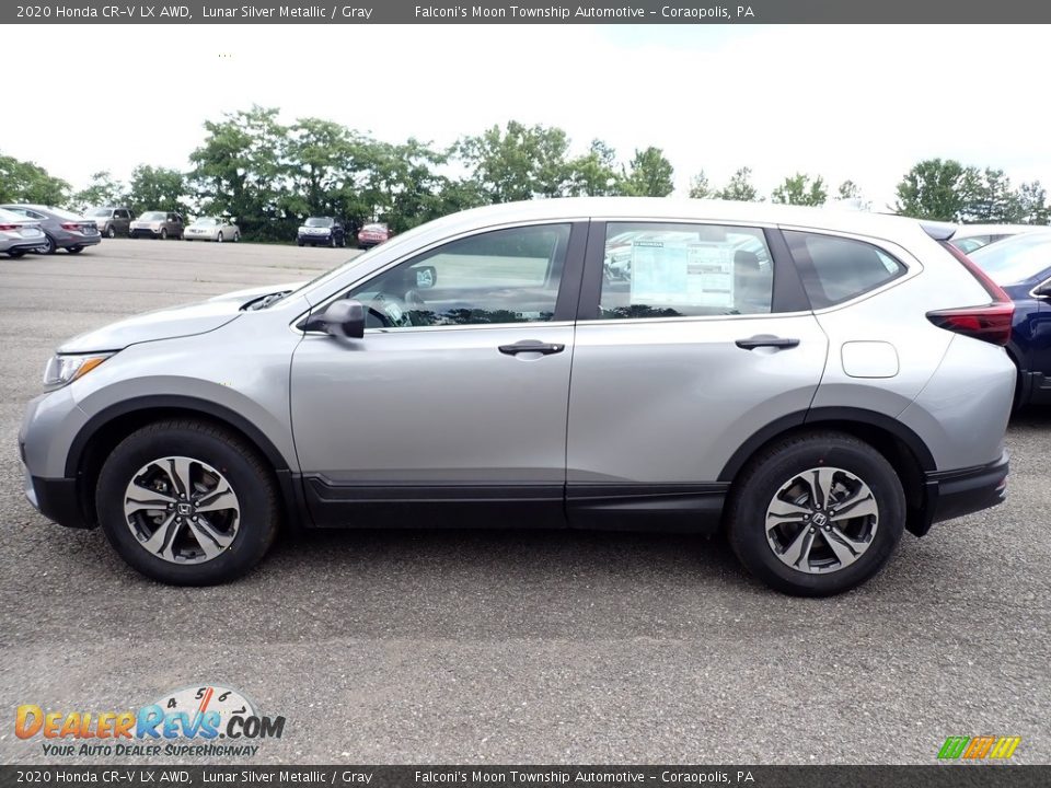2020 Honda CR-V LX AWD Lunar Silver Metallic / Gray Photo #2