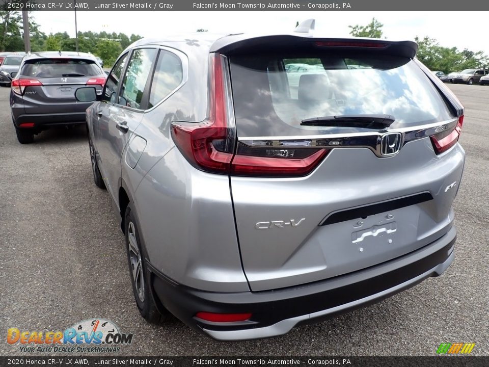 2020 Honda CR-V LX AWD Lunar Silver Metallic / Gray Photo #3