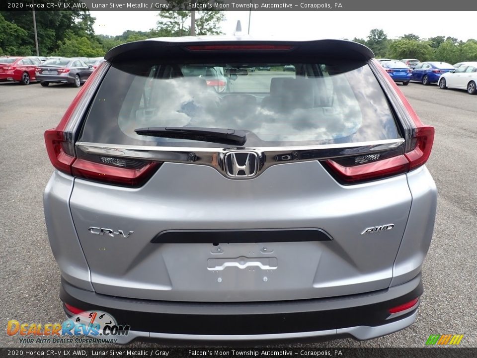 2020 Honda CR-V LX AWD Lunar Silver Metallic / Gray Photo #4