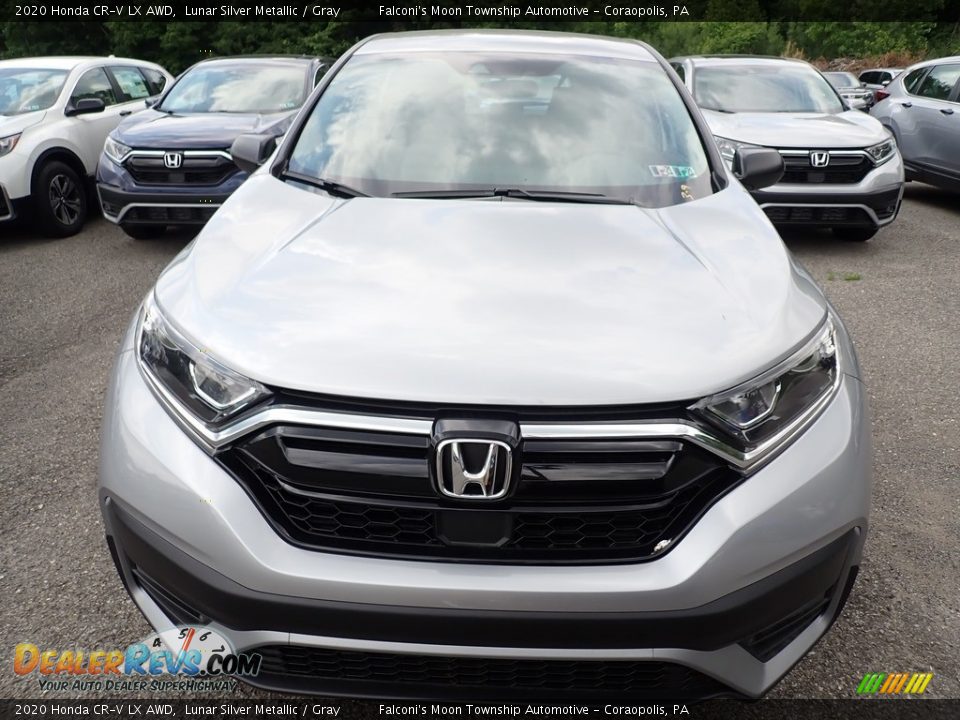 2020 Honda CR-V LX AWD Lunar Silver Metallic / Gray Photo #8