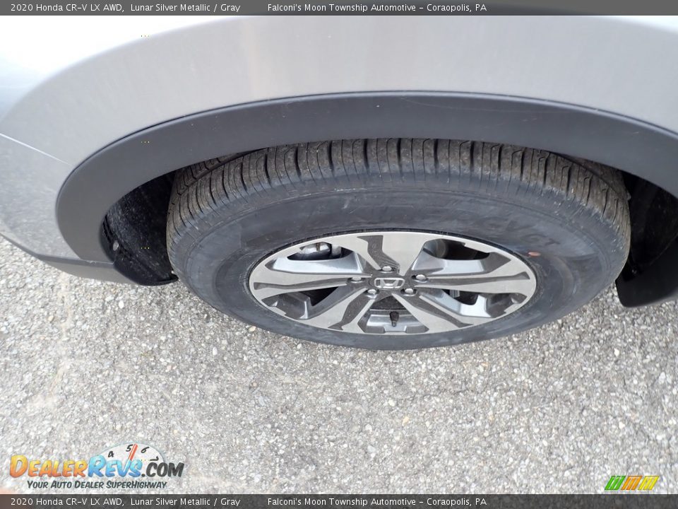 2020 Honda CR-V LX AWD Lunar Silver Metallic / Gray Photo #9