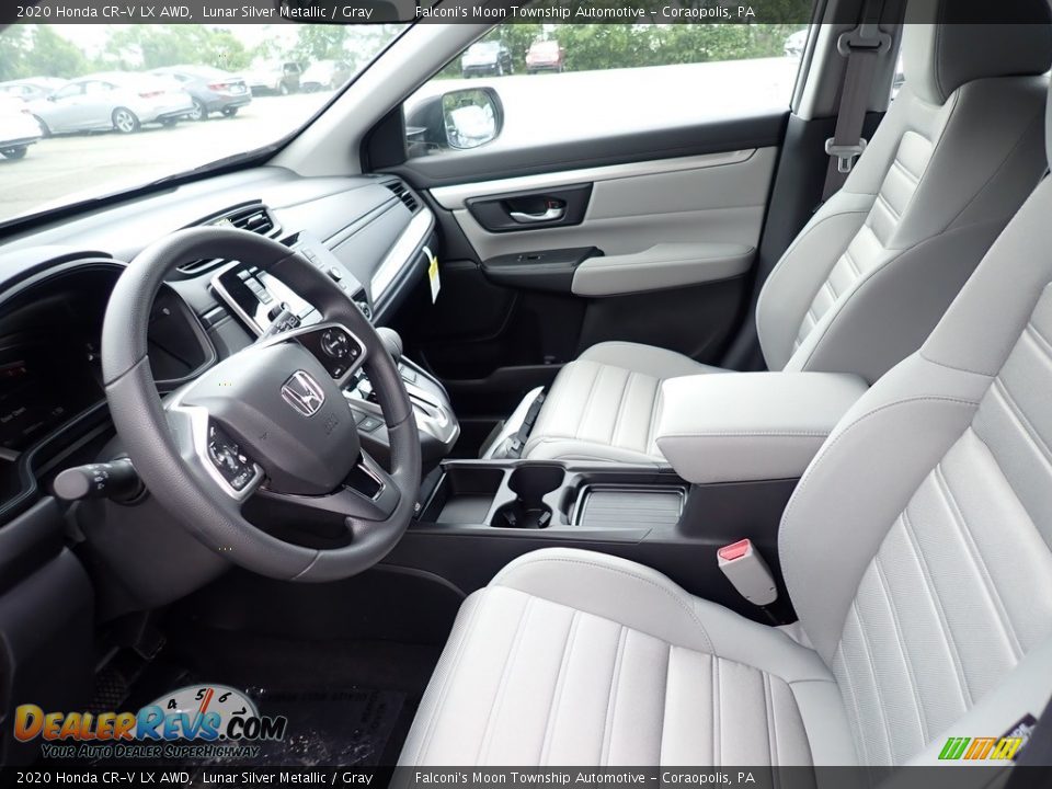2020 Honda CR-V LX AWD Lunar Silver Metallic / Gray Photo #10
