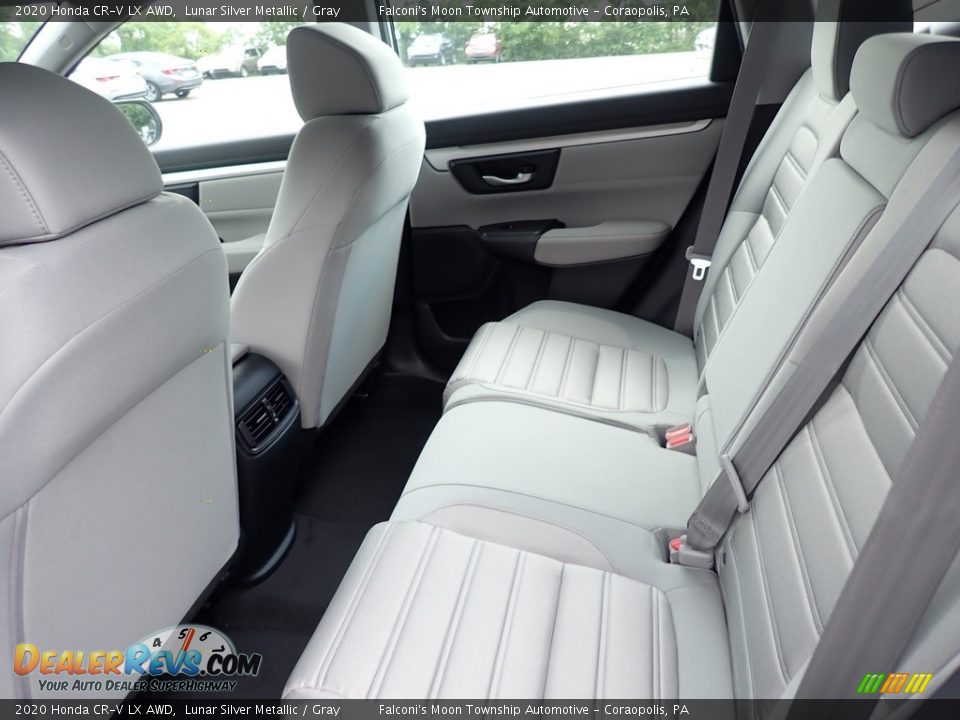 2020 Honda CR-V LX AWD Lunar Silver Metallic / Gray Photo #11