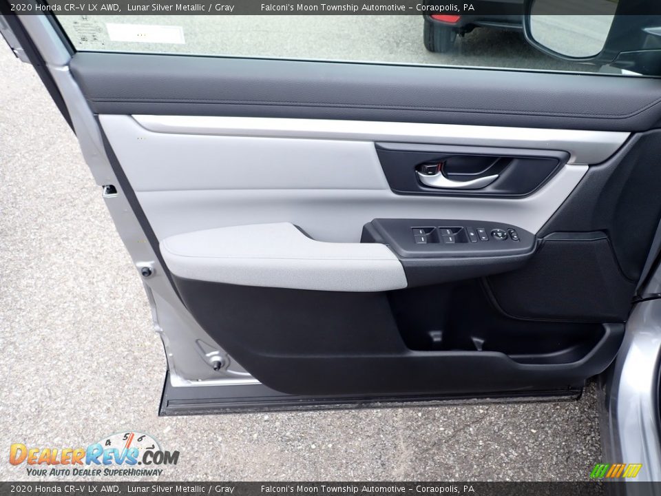 2020 Honda CR-V LX AWD Lunar Silver Metallic / Gray Photo #13