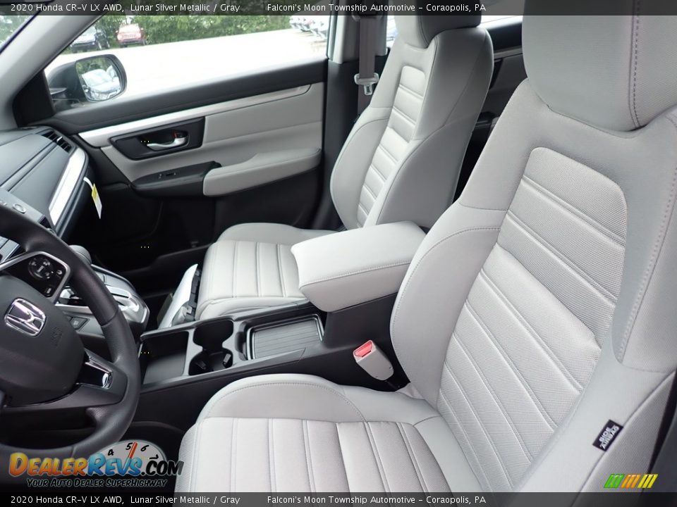 2020 Honda CR-V LX AWD Lunar Silver Metallic / Gray Photo #14