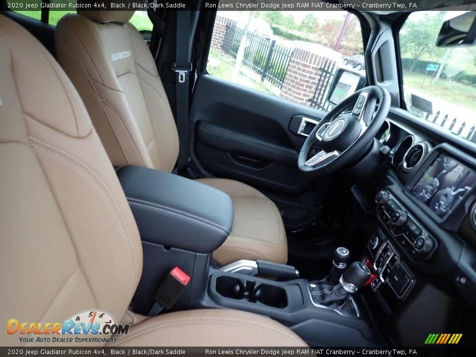 Front Seat of 2020 Jeep Gladiator Rubicon 4x4 Photo #10