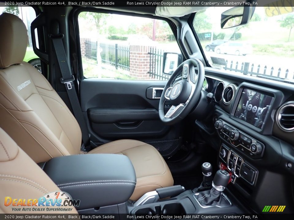 Front Seat of 2020 Jeep Gladiator Rubicon 4x4 Photo #11