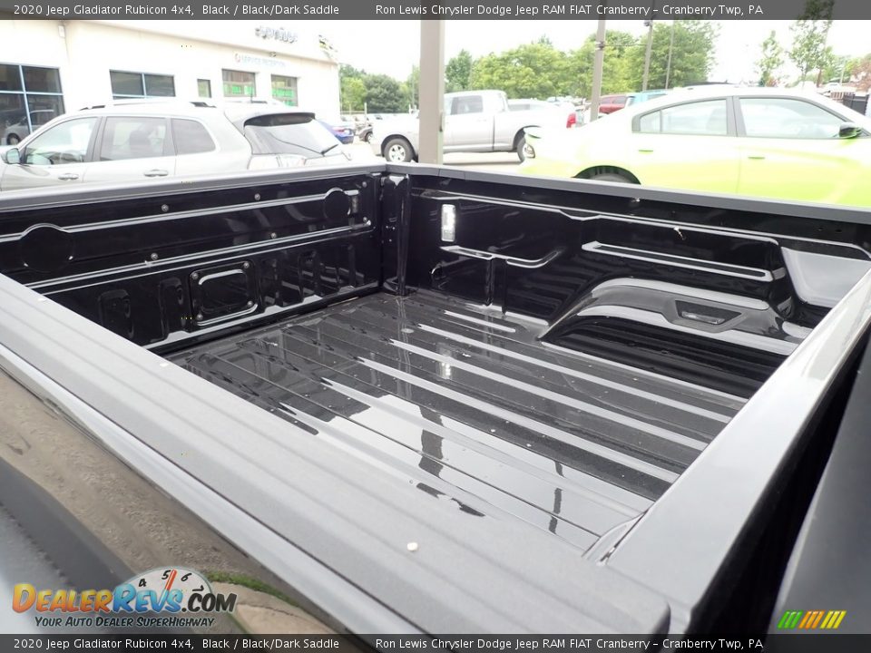 2020 Jeep Gladiator Rubicon 4x4 Black / Black/Dark Saddle Photo #13