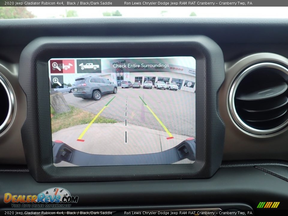 2020 Jeep Gladiator Rubicon 4x4 Black / Black/Dark Saddle Photo #19