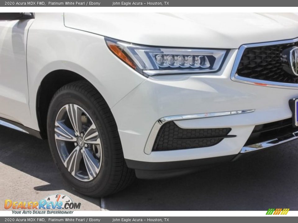 2020 Acura MDX FWD Platinum White Pearl / Ebony Photo #11