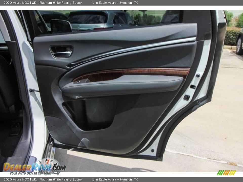2020 Acura MDX FWD Platinum White Pearl / Ebony Photo #22