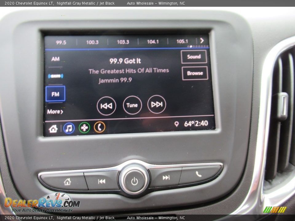 2020 Chevrolet Equinox LT Nightfall Gray Metallic / Jet Black Photo #16