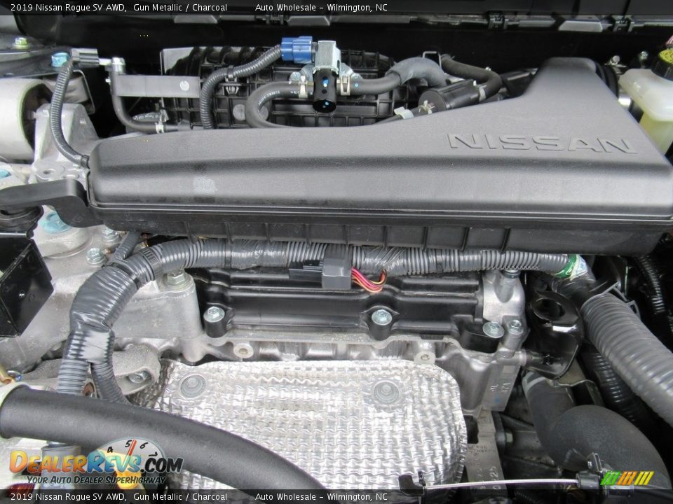 2019 Nissan Rogue SV AWD Gun Metallic / Charcoal Photo #6