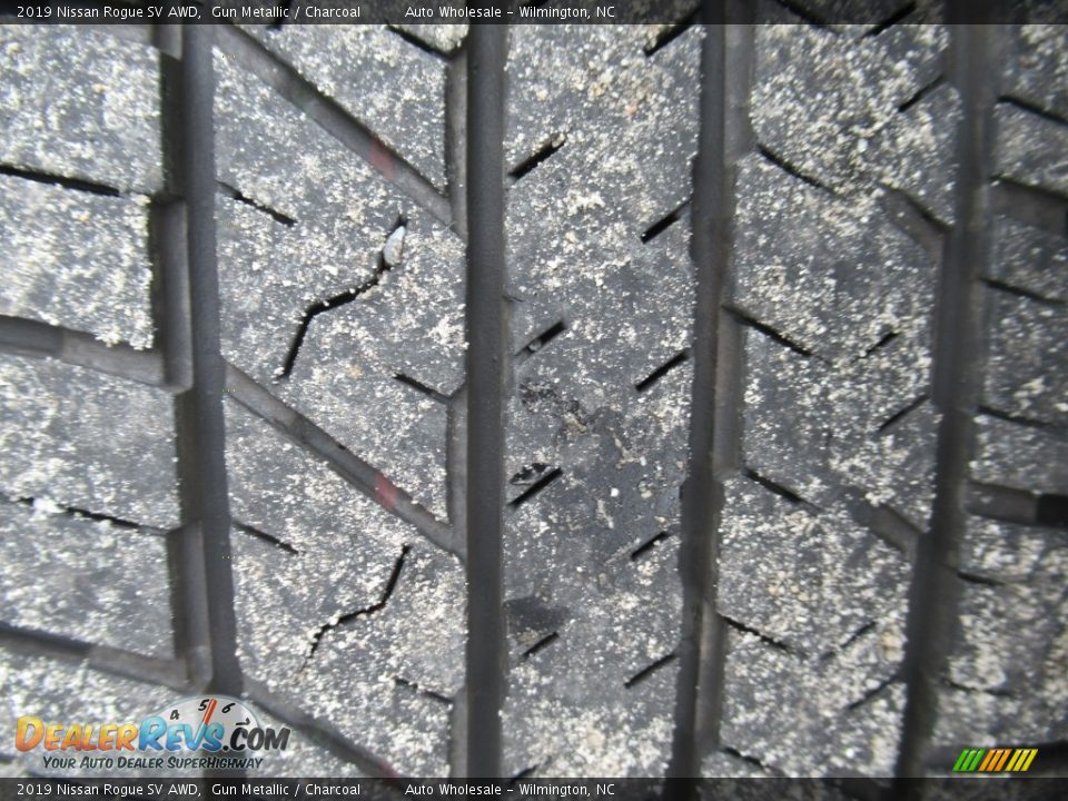 2019 Nissan Rogue SV AWD Gun Metallic / Charcoal Photo #8