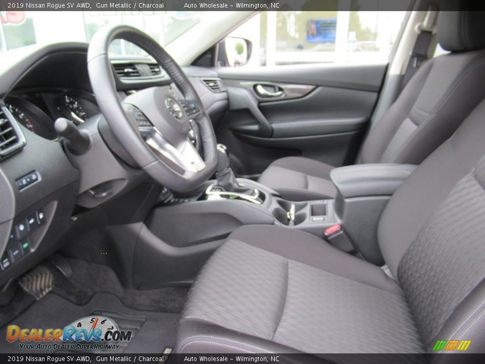 2019 Nissan Rogue SV AWD Gun Metallic / Charcoal Photo #9