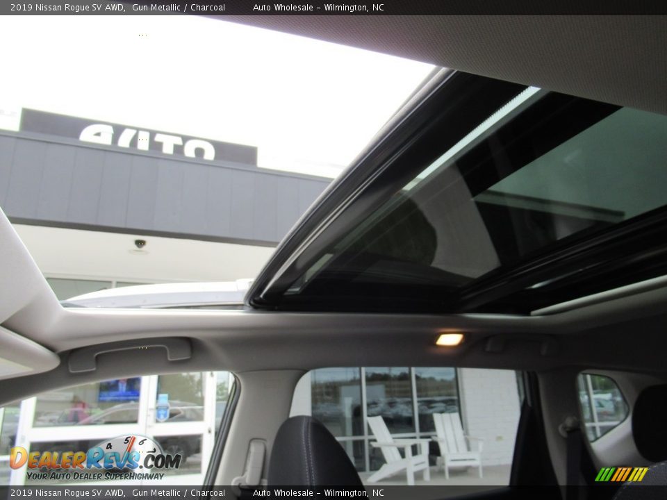 2019 Nissan Rogue SV AWD Gun Metallic / Charcoal Photo #13