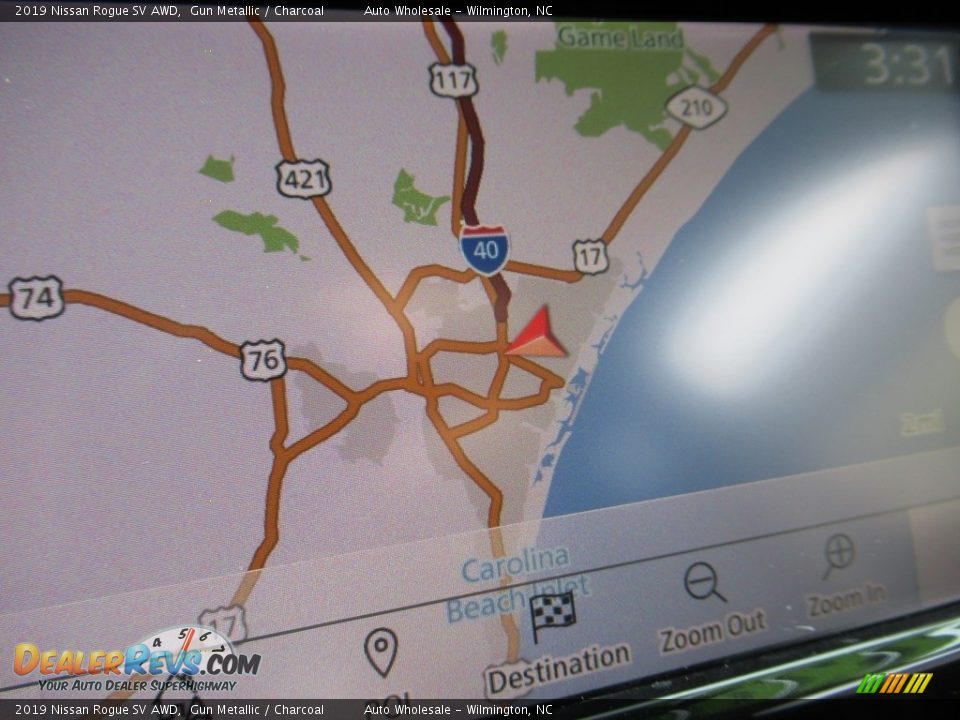 2019 Nissan Rogue SV AWD Gun Metallic / Charcoal Photo #16