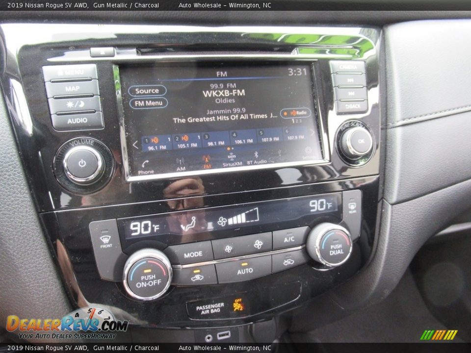 2019 Nissan Rogue SV AWD Gun Metallic / Charcoal Photo #17