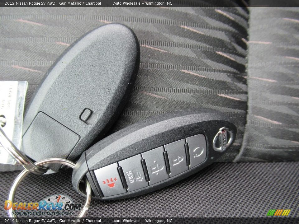 2019 Nissan Rogue SV AWD Gun Metallic / Charcoal Photo #20