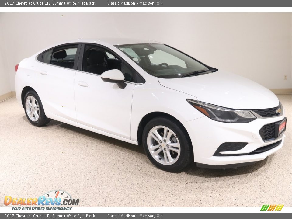 2017 Chevrolet Cruze LT Summit White / Jet Black Photo #1