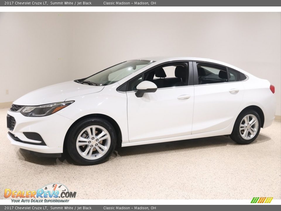 2017 Chevrolet Cruze LT Summit White / Jet Black Photo #3