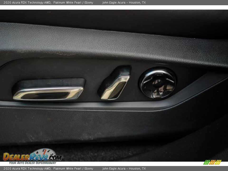 2020 Acura RDX Technology AWD Platinum White Pearl / Ebony Photo #12