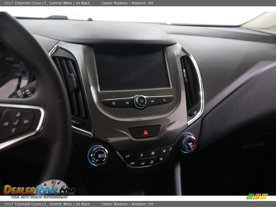 2017 Chevrolet Cruze LT Summit White / Jet Black Photo #9