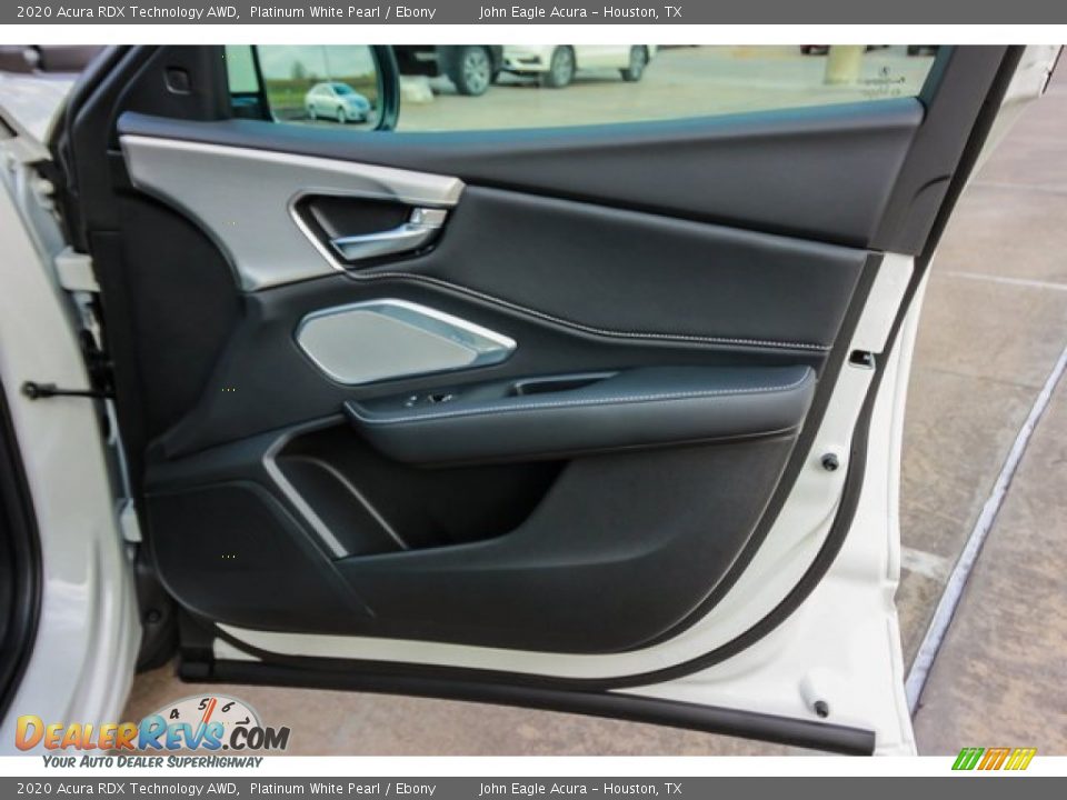 2020 Acura RDX Technology AWD Platinum White Pearl / Ebony Photo #21