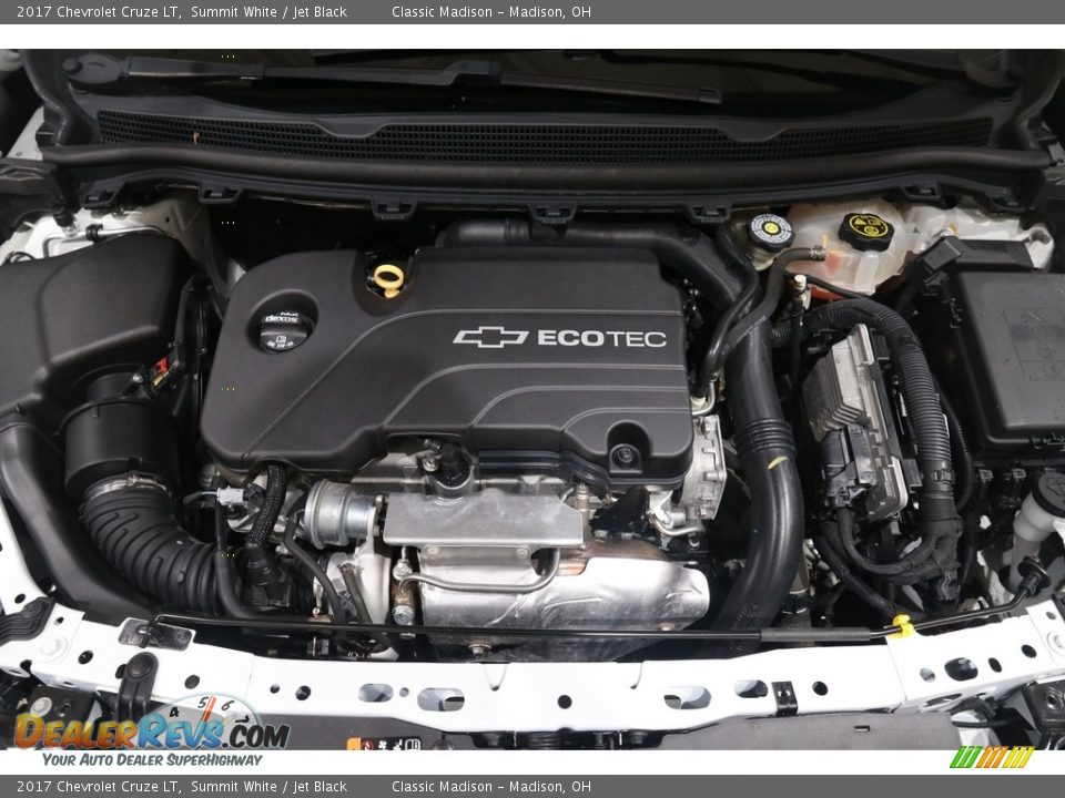 2017 Chevrolet Cruze LT Summit White / Jet Black Photo #19