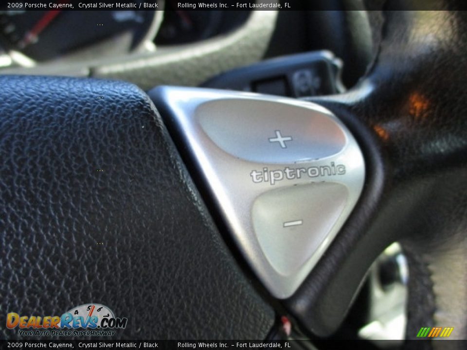 2009 Porsche Cayenne Crystal Silver Metallic / Black Photo #6
