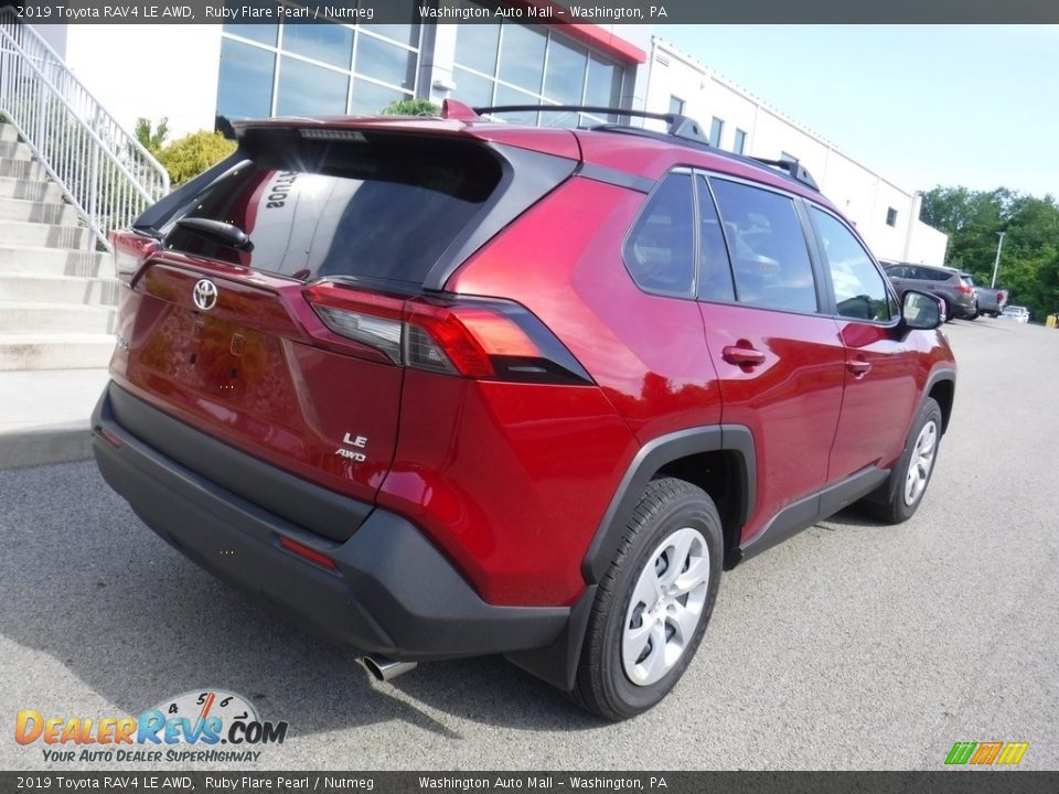 2019 Toyota RAV4 LE AWD Ruby Flare Pearl / Nutmeg Photo #15