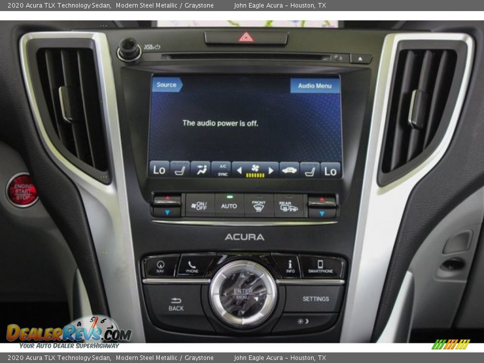 2020 Acura TLX Technology Sedan Modern Steel Metallic / Graystone Photo #27