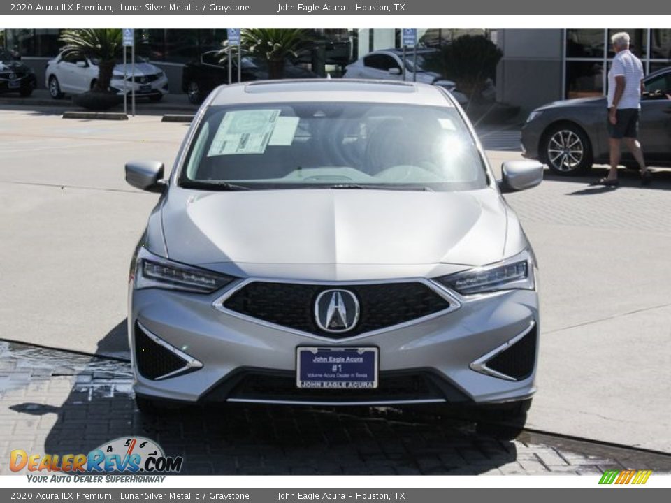 2020 Acura ILX Premium Lunar Silver Metallic / Graystone Photo #3