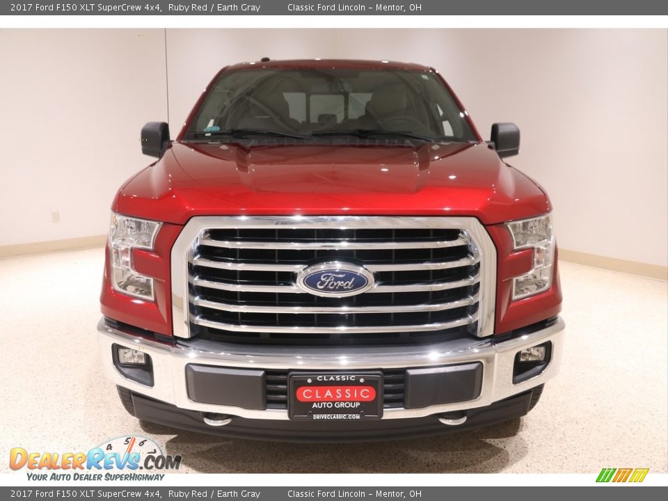 Ruby Red 2017 Ford F150 XLT SuperCrew 4x4 Photo #2